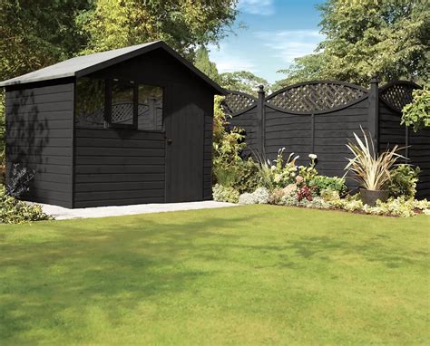 tudor black oak fence paint|fence life tudor black oak.